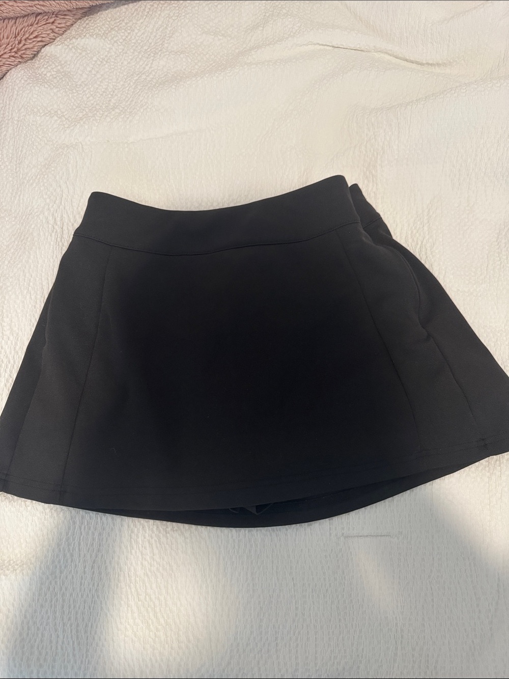 Shein Black Mini Skort